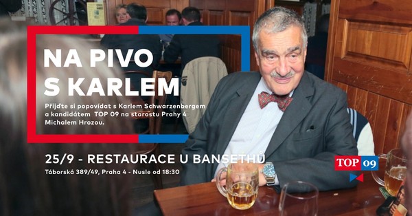 Na pivo s Karlem Schwarzenbergem Obrázek 1