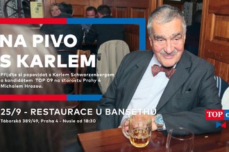 Na pivo s Karlem Schwarzenbergem