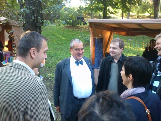Karel Schwarzenberg navštívil Svatováclavské velebení Obrázek 1